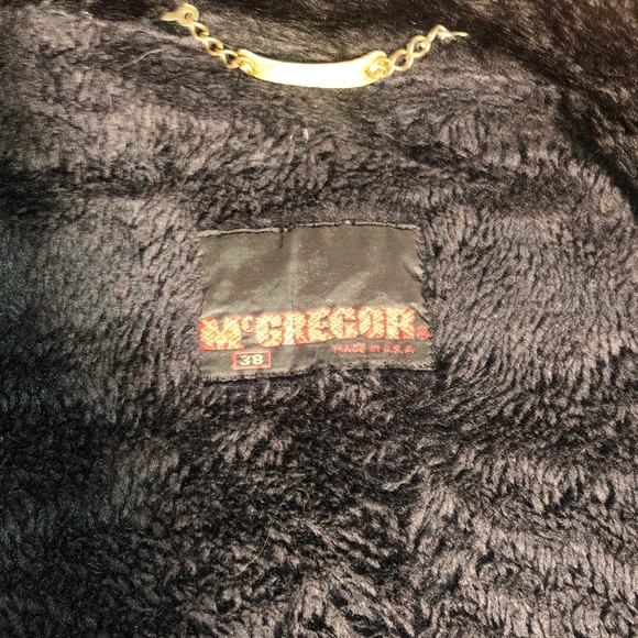 Vintage McGregor Wool Tweed Coat Sz 38 - Picture 2 of 8